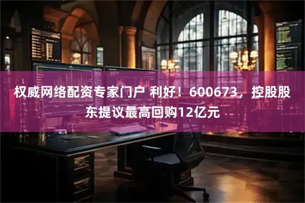 权威网络配资专家门户 利好！600673，控股股东提议最高回购12亿元
